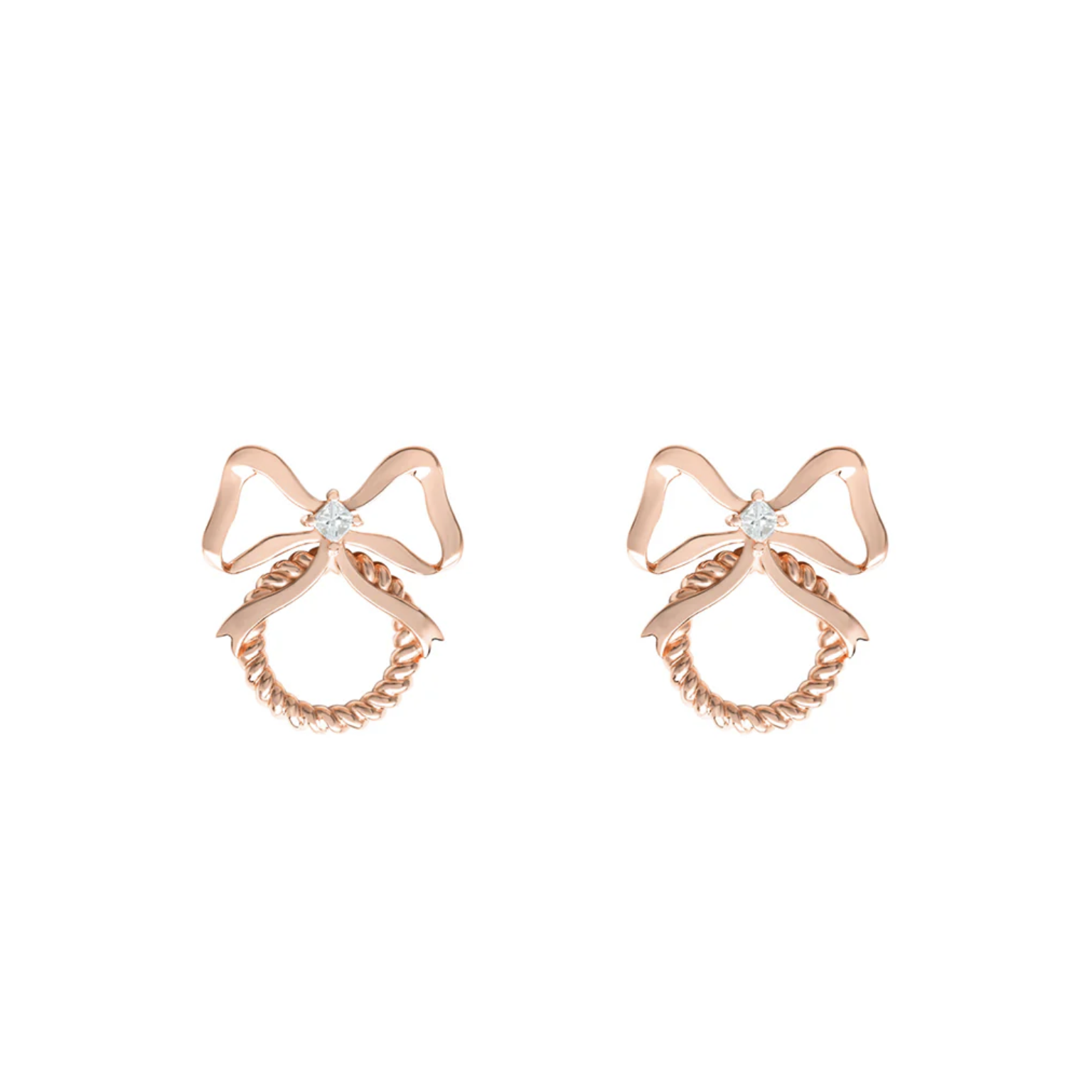 Princess Bow Earrings